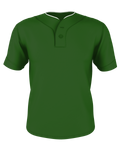 Alleson Youth Two Button Mesh Baseball Jersey With Piping Alleson