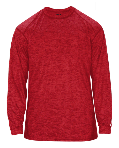 Badger Men's Tonal Blend Long-Sleeve Tee Badger