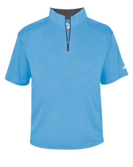 Badger Youth B-Core Short-Sleeve 1/4 Zip Badger