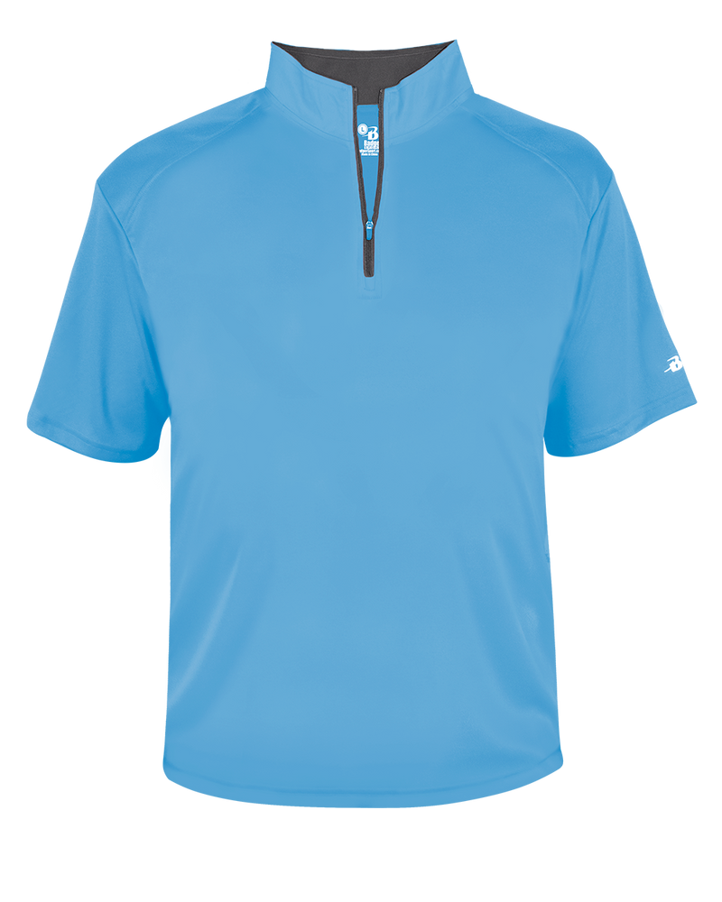 Badger Youth B-Core Short-Sleeve 1/4 Zip