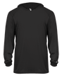 Badger 2105 Youth B-Core Long-Sleeve Hooded Tee Badger