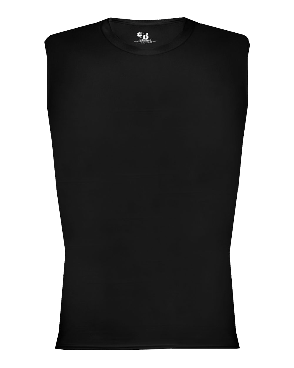 Badger Men's Pro-Compression Sleeveless Crew Shirt Badger