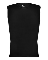 Badger Men's Pro-Compression Sleeveless Crew Shirt Badger