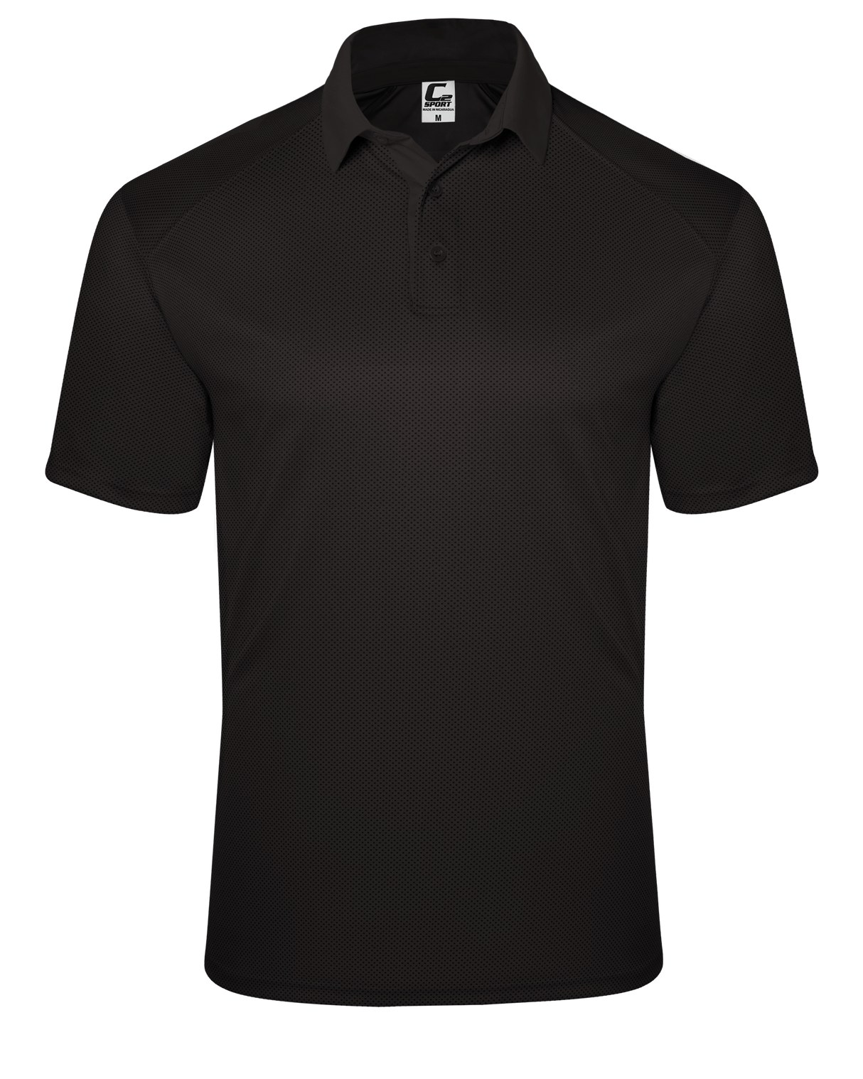 C2 Men's Mock Mesh Polo C2
