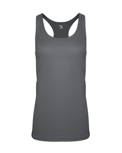 Badger 4966 Women's Tri- Blend Racerback Tank