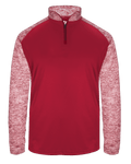 Badger Men's Sport Blend 1/4 Zip Badger