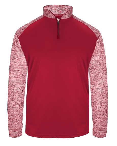 Badger Men's Sport Blend 1/4 Zip Badger