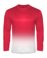Badger 2204 Youth Ombre Long-Sleeve Tee Badger