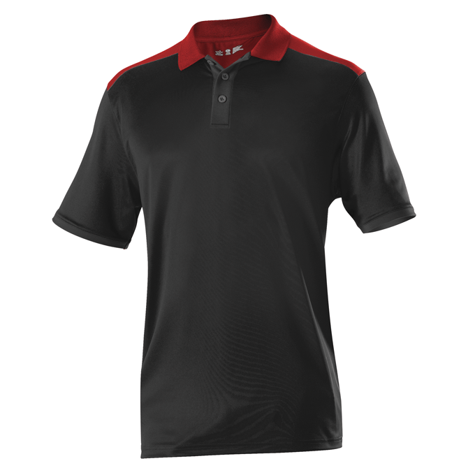 Badger Men's Color Block Gameday Basic Polo Badger