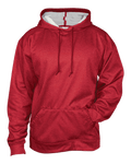 Badger Men's Pro Heather Fleece Hoodie Badger