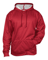 Badger Men's Pro Heather Fleece Hoodie Badger