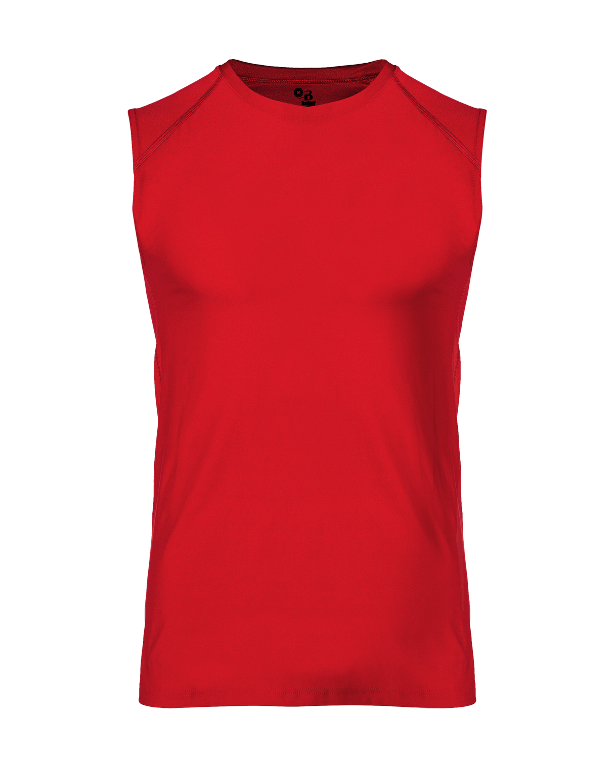 Badger Men's Fitted Battle Sleeveless Tee Badger