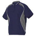 Badger Youth Shorts Sleeve Baseball Batters Jacket Badger