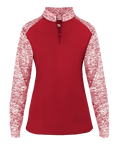 Badger Women's Sport Blend 1/4 Zip Badger