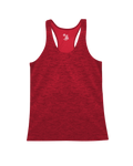 Badger Women's Tonal Blend Racerback Tank Badger