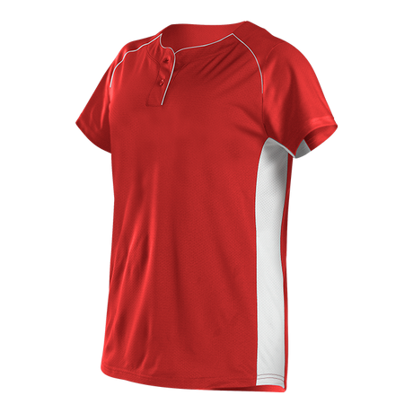 Alleson Women's Fastpitch 2 Button Softball Jersey Alleson