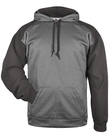 Badger Men's Sport Heather Tonal Hoodie Badger