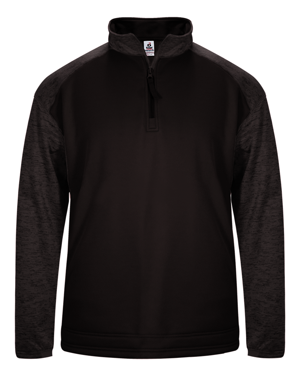 Badger Men's 1/4 Zip Sport Tonal Blend Fleece Badger