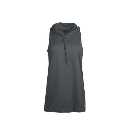 Badger Women's B-Core Racerback Hooded Tank Badger