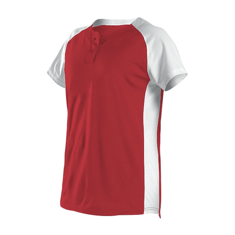 Alleson Youth Two Button Fastpitch Softball Jersey Alleson