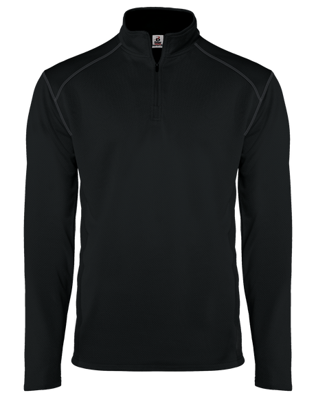 Badger Youth Money Mesh 1/4 Zip Badger