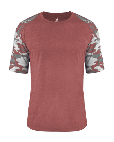 Badger Men's Vintage Camo Sport Tri-Blend Tee