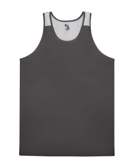 Badger Youth Ventback Singlet Badger