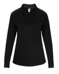 Badger Women's 1/4 Zip Perf. Fleece Badger