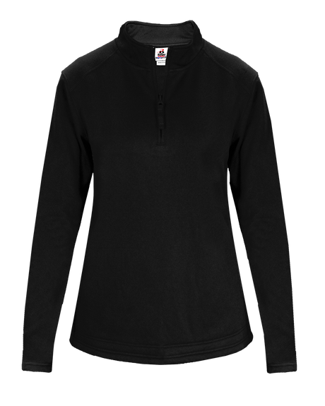 Badger Women's 1/4 Zip Perf. Fleece Badger