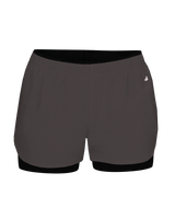 Badger Women's Double Up Shorts Badger