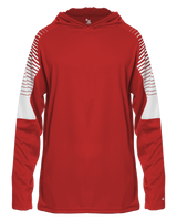 Badger Youth Lineup Hoodie Tee Badger
