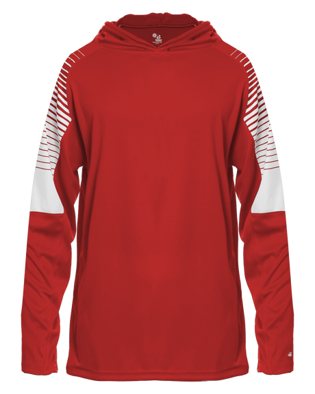 Badger Youth Lineup Hoodie Tee Badger