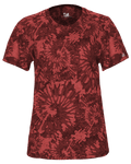 Badger Women's Tie-Dye Tri-Blend Tee Badger
