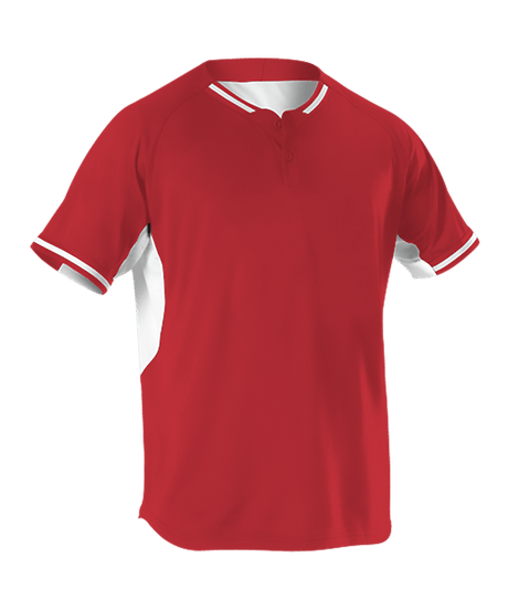Alleson Youth 2 Button Baseball Jersey Alleson