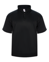 Badger Men's Short-Sleeve Perf. Fleece Badger