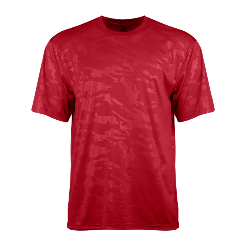 Badger Youth MonoCam Embossed Tee