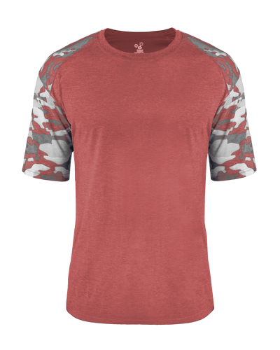 Badger Youth Vintage Camo Sport Tri-Blend Tee