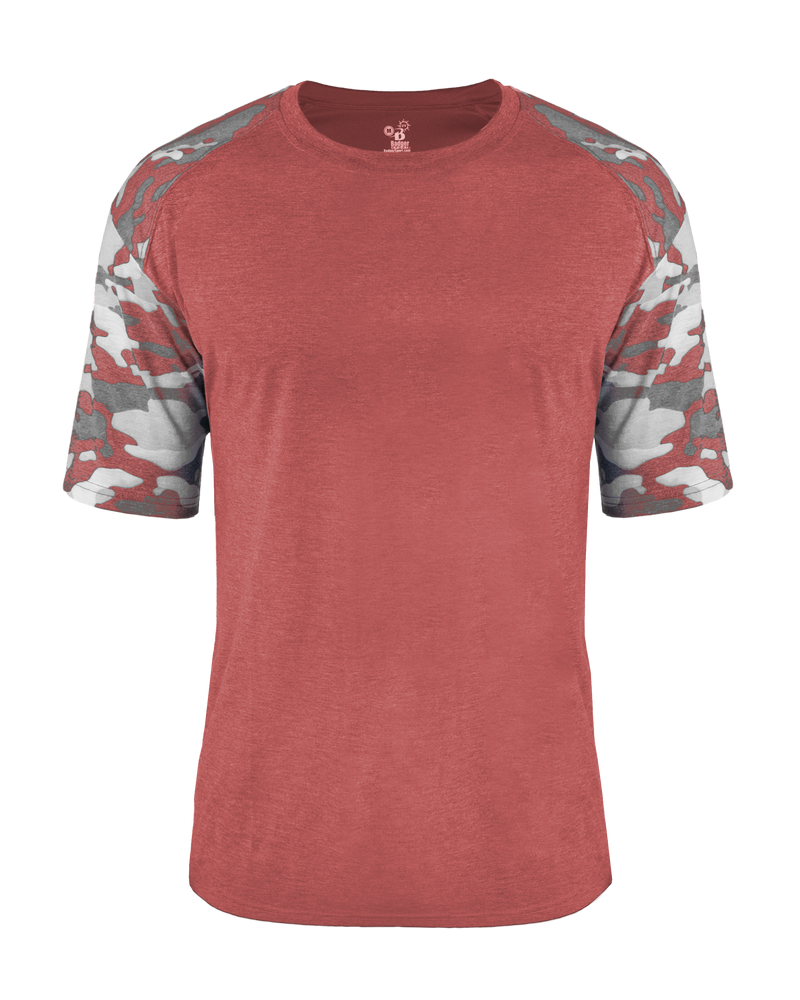 Badger Youth Vintage Camo Sport Tri-Blend Tee