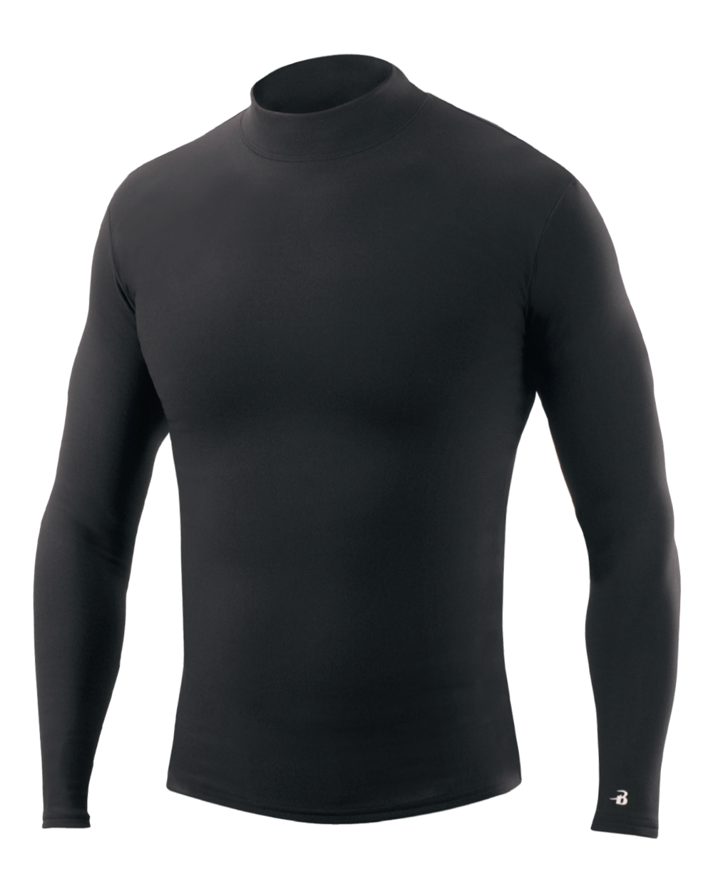 Badger Men's B-Hot Long Sleeve Mock Badger
