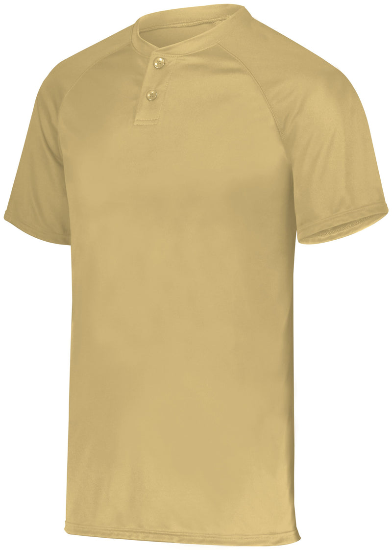 Augusta Attain Wicking Two-Button Baseball Jersey 2 of 2