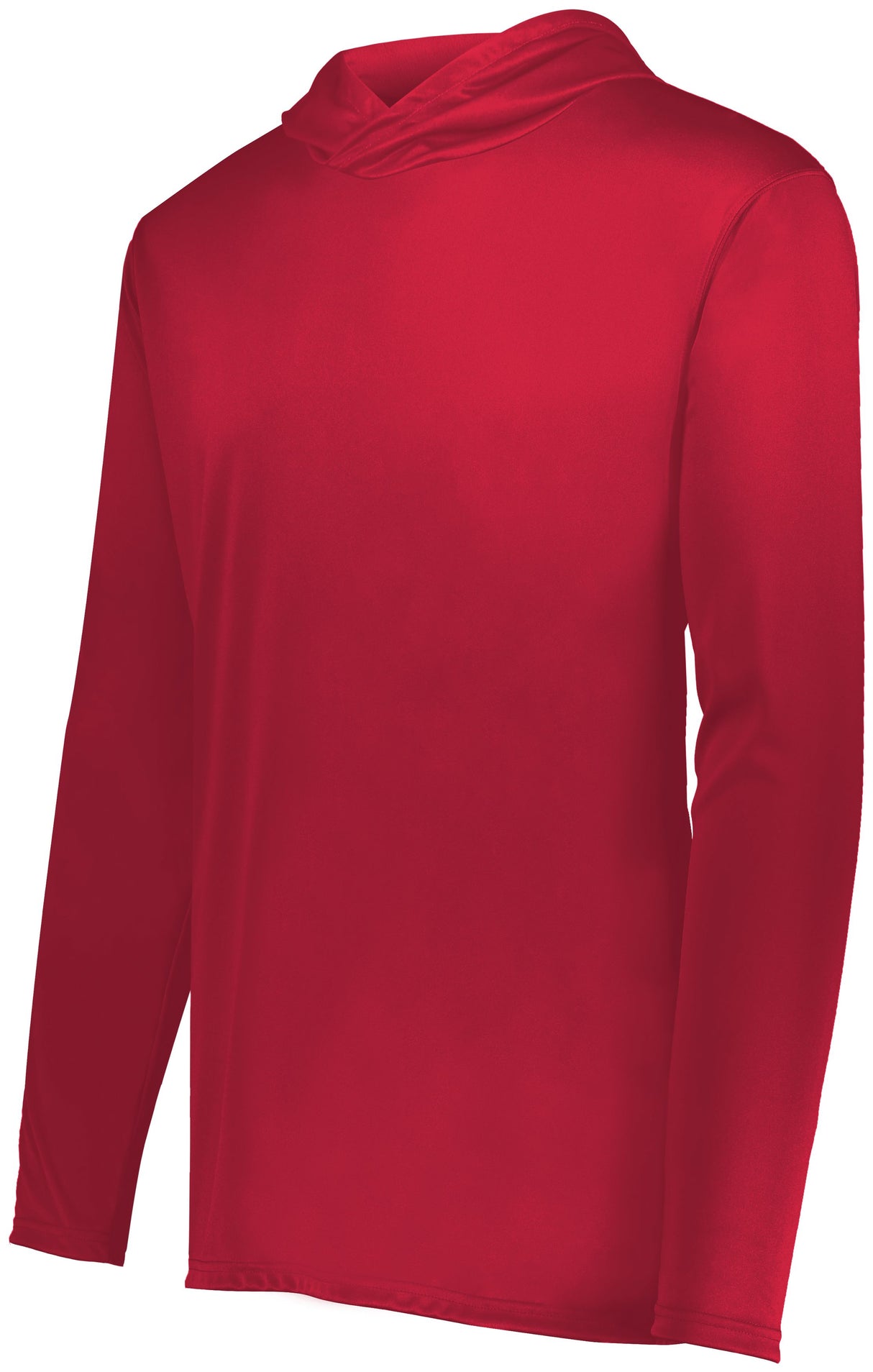 Holloway Men's Momentum Hooded Long Sleeve T-Shirt 1 of 2 Holloway