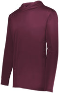 Holloway Men's Momentum Hooded Long Sleeve T-Shirt 2 of 2 Holloway