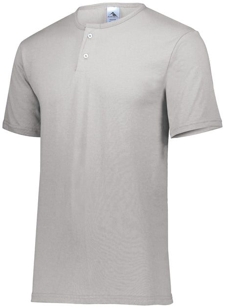 Augusta Adult Two-Button Baseball Jersey Augusta