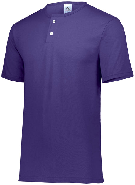Augusta Adult Two-Button Baseball Jersey Augusta