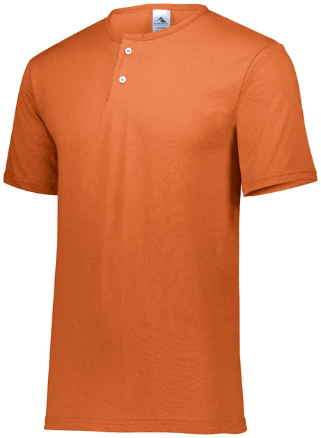 Augusta Adult Two-Button Baseball Jersey Augusta