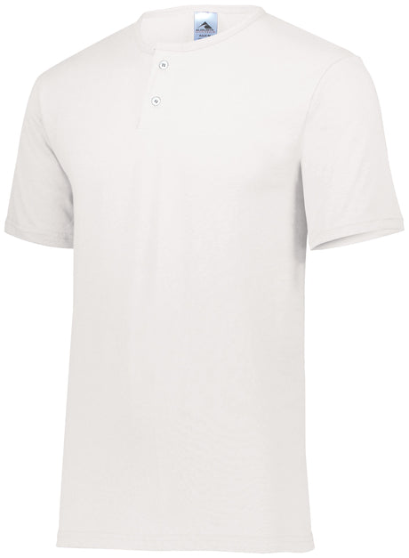 Augusta Adult Two-Button Baseball Jersey Augusta