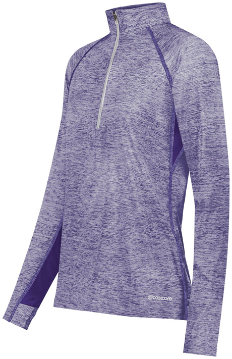 Holloway Ladies Electrify Coolcore® 1/2 Zip Pullover Holloway