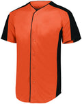 Augusta Adult Full-Button Baseball Jersey Augusta
