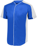 Augusta Adult Full-Button Baseball Jersey Augusta