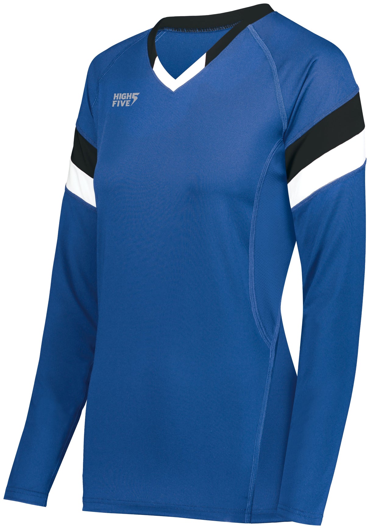 High Five Ladies TruHit Tri-Color Long Sleeve Volleyball Jersey High Five